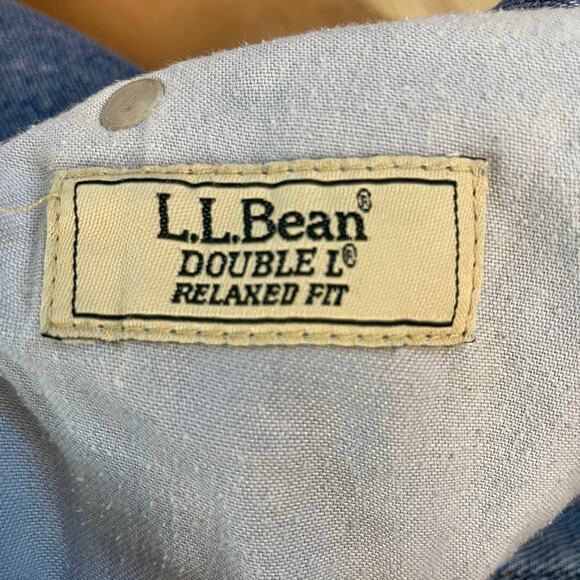 L.L. Bean Double L Relaxed Fit Jeans Blue Denim Women’s 30x31 High Rise - Picture 3 of 6